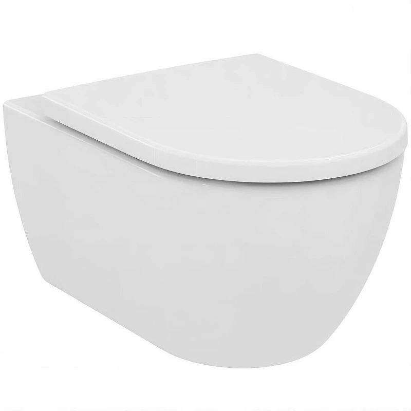 Унитаз подвесной Ideal Standard Ellisse T569201 цвет Белый с сиденьем Микролифт