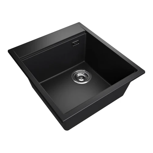 Кухонная мойка Rivelato Tesoro 45 TR-455-R nero цвет Черный