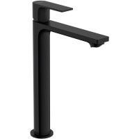 Смеситель для раковины Hansgrohe Rebris E 72581670 Черный матовый латунь