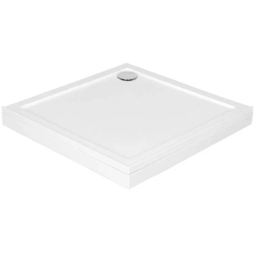 Душевой поддон из искусственного камня Aquanet Gamma 90x90 Beta Cube Белый