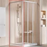 Душевая стенка Ravak Supernova APSS-75 94030U02Z1 профиль Сатин стекло Transparent