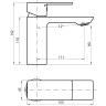 Смеситель для раковины Koller Pool Neon NN0200
