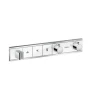 Смеситель для душа Hansgrohe RainSelect 15356400S с термостатом цвет Хром Белый