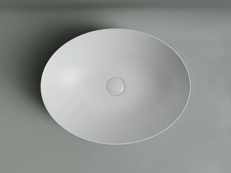 Раковина-чаша Ceramicanova Element 52 CN6017MW Белая матовая фарфор накладная