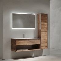 Тумба под раковину Sancos Marmi 1.0 120 MR1.0120ECH подвесная Дуб чарльстон МДФ / ЛДСП