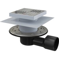 Душевой трап Alcaplast APV3444 с решеткой Хром