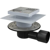 Душевой трап Alcaplast APV3444 с решеткой Хром