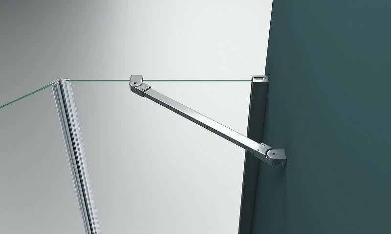 Душевой уголок BelBagno Kraft 100х100 KRAFT-P-1-100-C-Cr-R профиль Хром стекло прозрачное