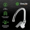 Смеситель для кухни Orange OneLife P02-000cr Хром