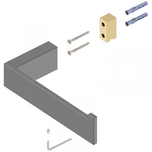 Держатель туалетной бумаги Timo Petruma 15241/18 Черное золото