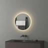 Зеркало Evoform Ledshine d50 BY 2652 с подсветкой 12 W - сенсорный выключатель - теплый белый свет стекло