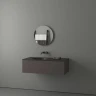 Зеркало Evoform Ledshine d50 BY 2652 с подсветкой 12 W - сенсорный выключатель - теплый белый свет стекло