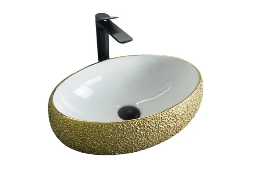 Раковина-чаша Gid Lago Nc433 48 52219 цвет Золото Белый