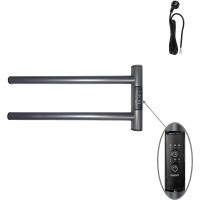 Электрический полотенцесушитель Маргроид Cook 190х110 Cook-1840-1049-7024R правый Графитовый серый нержавеющая сталь