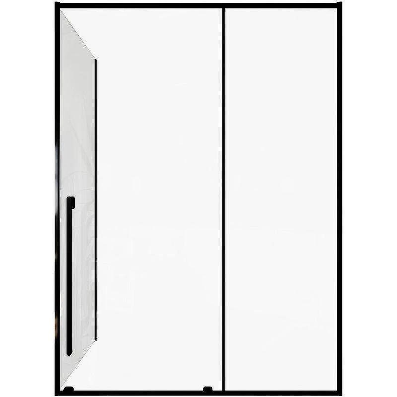 Душевой уголок Allen Brau Fantasy 150x90 3.11009.31 + 3.11013.31 профиль Черный матовый стекло прозрачное