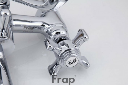 Смеситель для ванны Frap H24 F3024 Хром латунь на стену