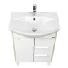 Тумба под раковину Aquaton Рико 60 1A213301RIB90 Белый Ясень фабрик МДФ / ЛДСП
