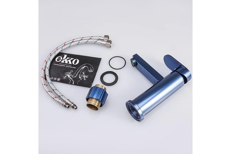 Смеситель для раковины Ekko E1081-23 цвет Синий