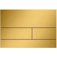 Клавиша смыва Tece Square II 9240847 (9240838) для унитаза PVD Brushed Gold Optic