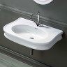 Раковина Simas Lante 90 LA11bi*3 Белая фаянс подвесная, полувстраиваемая