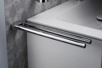 Полотенцедержатель Keuco Industrie 14 41418 010000 двойной Хром