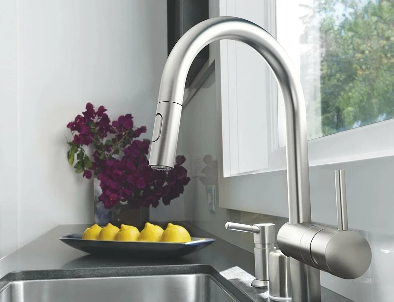 Смеситель для кухни Grohe Minta 32321DC2 Суперсталь латунь