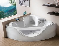 Акриловая ванна Gemy G9025 II K 155х155 С гидромассажем