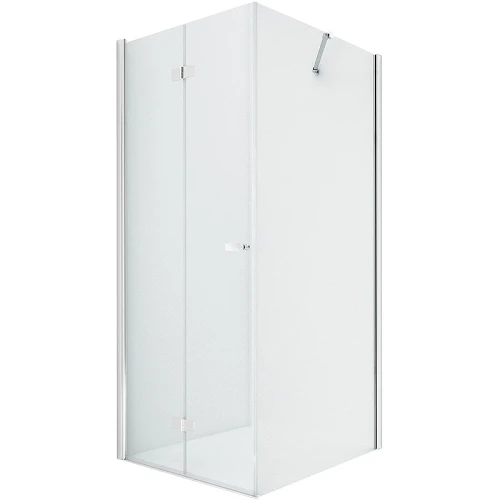 Душевой уголок New Trendy New Soleo Chrome 100х90 L D-0150A/D-0088B профиль Хром стекло прозрачное