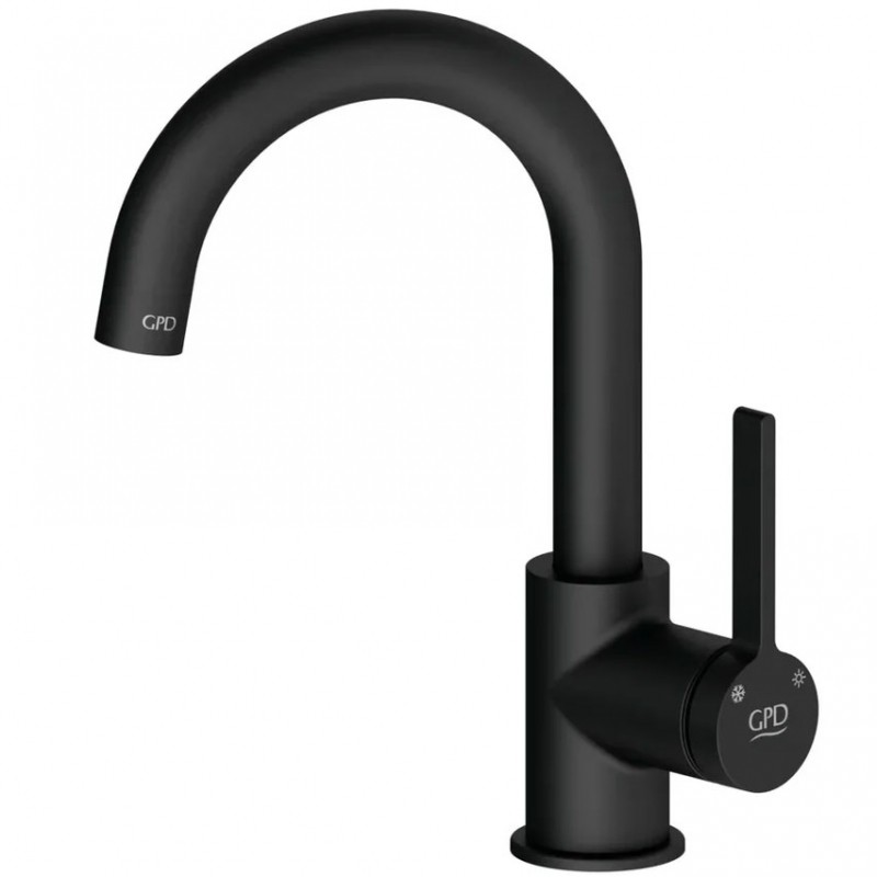 Смеситель для раковины GPD Gildo MTL165-S
