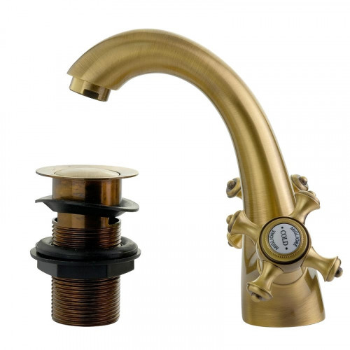 Смеситель для раковины Migliore Prestige 31600 цвет Бронза