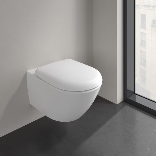 Унитаз Villeroy&amp;Boch Antao 4674T0RW подвесной цвет Stone White без сиденья