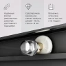 Душевой уголок AM.PM X-Joy 120х80 W94G-403-120280-BT1K профиль Черный матовый стекло прозрачное