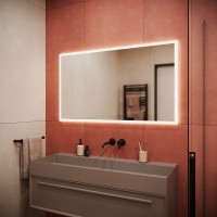 Зеркало Sancos Palace 120 PA1200 с подсветкой с сенсорным выключателем стекло