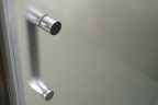 Душевой уголок BelBagno Uno AH-1 100x80 профиль Хром стекло прозрачное