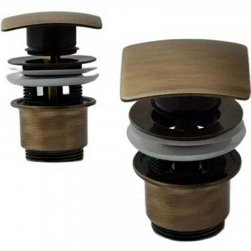 Донный клапан Remer 905SCC2114VO click-clack Бронза