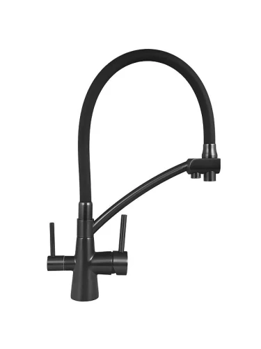 Смеситель для кухни Wisent W4855U-12 цвет Графит