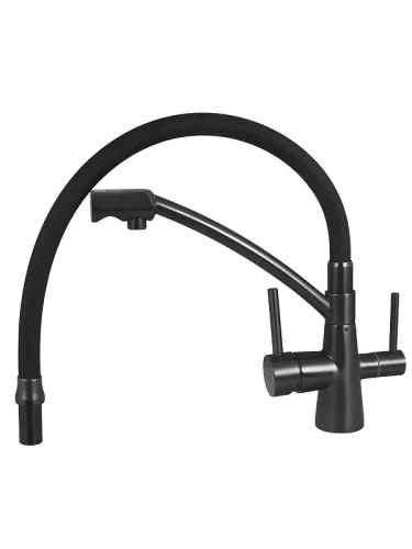 Смеситель для кухни Wisent W4855U-12 цвет Графит