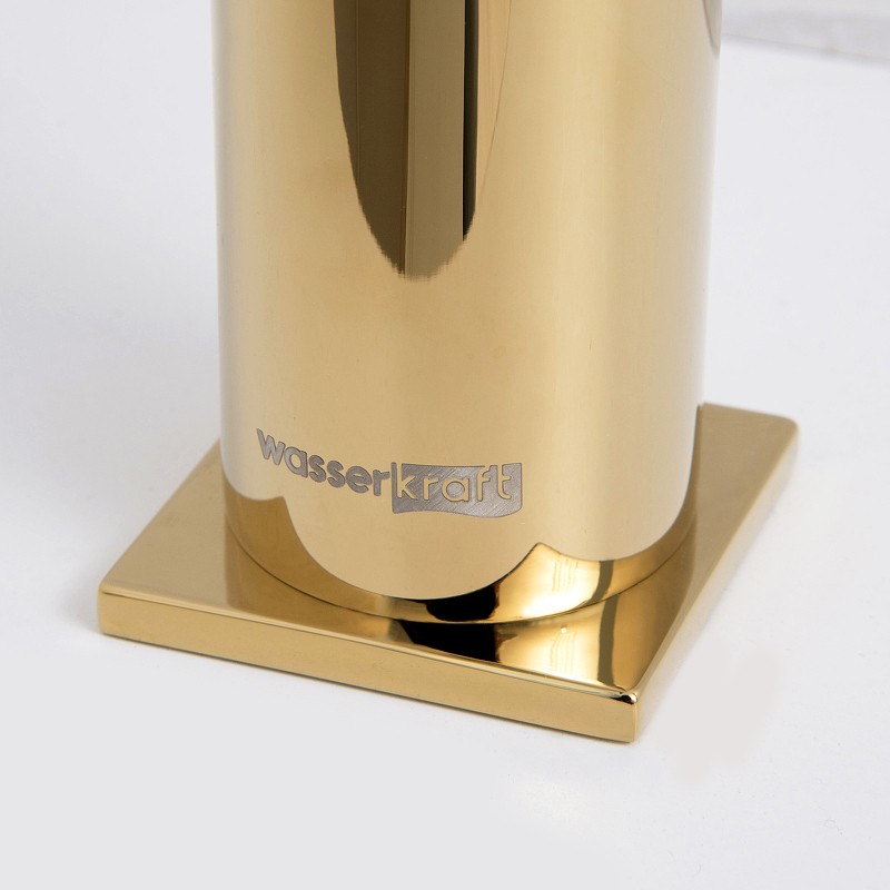 Смеситель для раковины WasserKRAFT Sauer 7103 Золото латунь