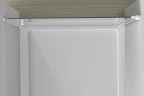Душевая дверь Vincea Alpha 100 VDP-3AL100CL профиль Хром стекло прозрачное