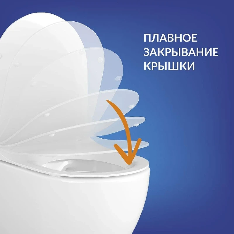 Унитаз с инсталляцией Cersanit Brasko Smart DPL EO Slim + Aqua 50 Prime P 69321 цвет Белый с сиденьем Микролифт и клавишей смыва цвет Черный матовый