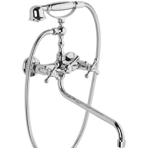 Смеситель для ванны Veragio Agatha VR.AGT-3705.CR универсальный Хром на стену