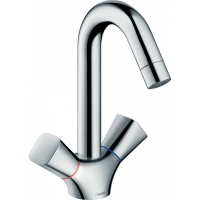 Смеситель для раковины Hansgrohe Logis 71222000 Хром латунь