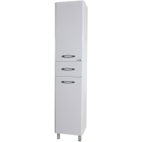 Шкаф пенал Bellezza Джела 40 L 4629805712015 Белый МДФ / ЛДСП