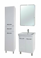 Шкаф пенал Bellezza Джела 40 L 4629805712015 Белый МДФ / ЛДСП