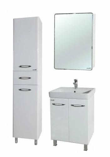 Шкаф пенал Bellezza Джела 40 L 4629805712015 Белый МДФ / ЛДСП