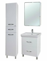Шкаф пенал Bellezza Джела 40 L 4629805712015 Белый МДФ / ЛДСП