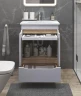 Тумба под раковину Vigo Grani 60 tn.GRI.ELI.60.2D.1Y цвет Белый Дуб золотой