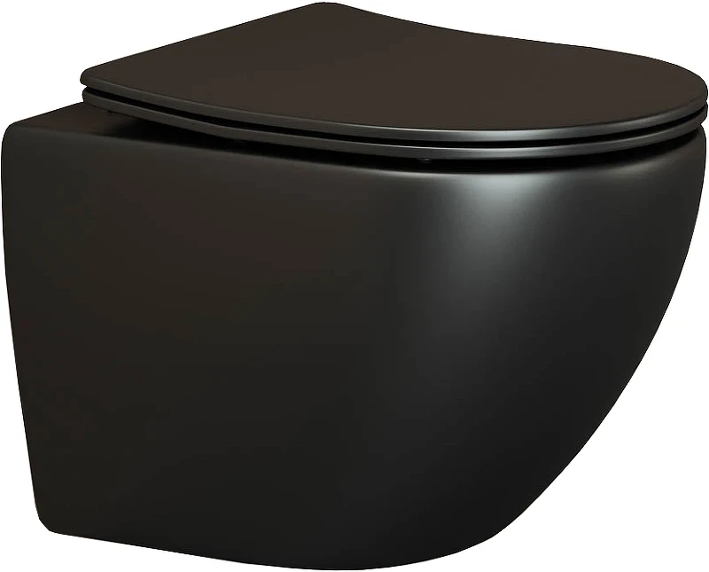 Комплект унитаза DIWO Ceramicanova Metropol CN4002MB с сиденьем с инсталляцией DIWO 4501 с клавишей смыва цвет Глянцевый белый