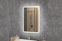 Зеркало WellWant by Orange 60 WWZAWB36080W с подсветкой с сенсорным выключателем