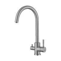 Смеситель для кухни Haiba HB43828 цвет Хром